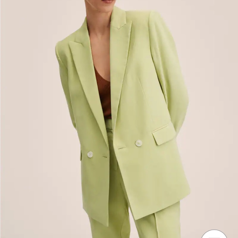Mango - Double breasted suit blazer